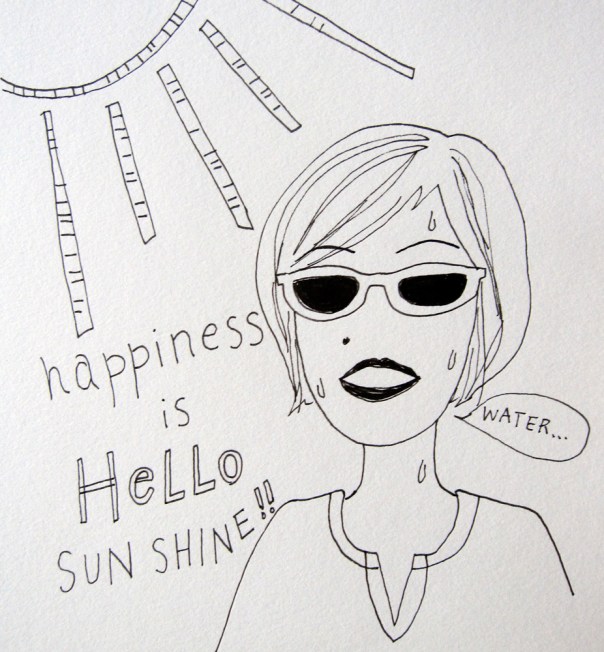 this Seattlite needs a gentler introduction to sun & heat...