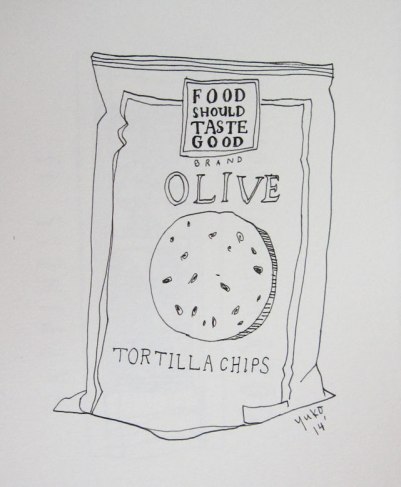 One my favorite snacks.  Chips.