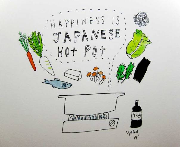 Happiness is Japanese hotpot.  