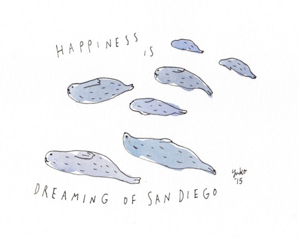 Happiness is dreaming of San Diego. So excited for our vacation!!