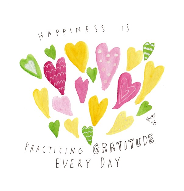 Happiness is practicing gratitude every day.  And, that's a wrap!  THANK YOU for being the reason to be happy every day <3 