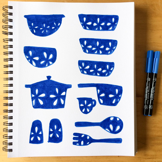 Blue-cookware-sketchbook_lores