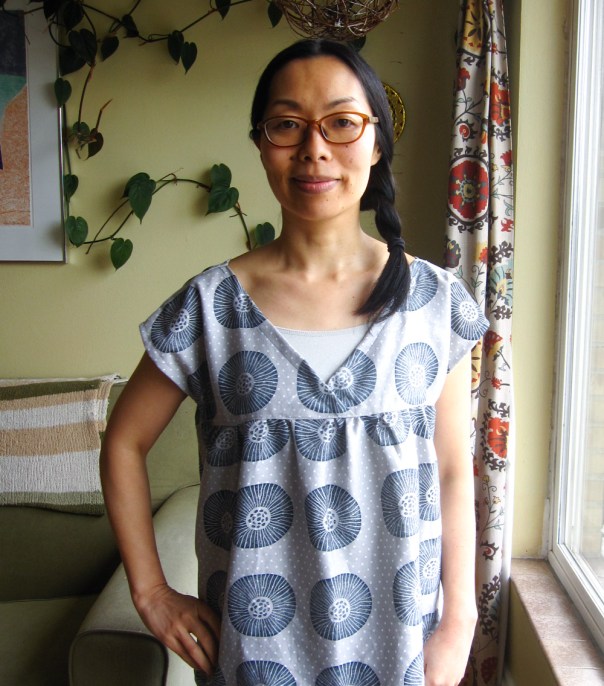 hand printed upcycled poppy-shirt-front