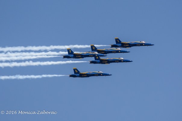 Oh, Blue Angels... Only if you were quieter...