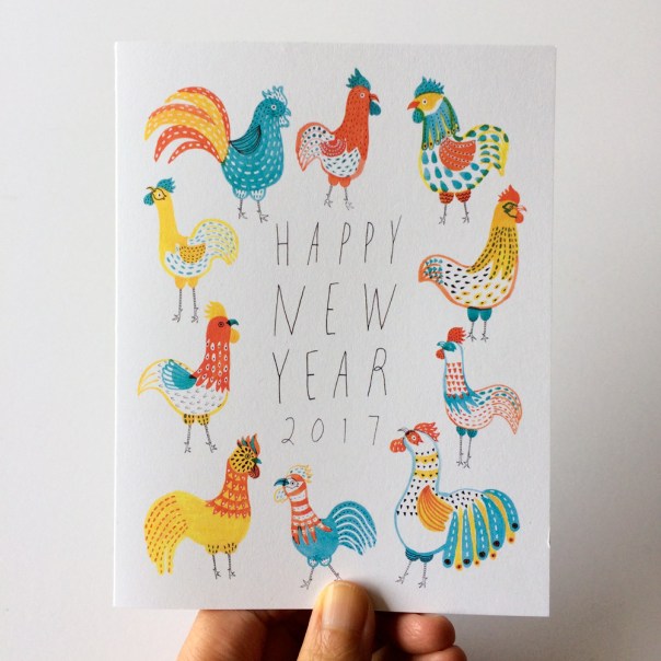 03_year-of-rooster_watercolor card 1000px
