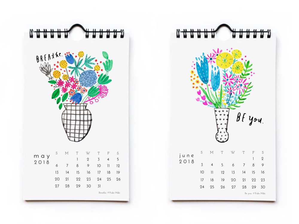 2018 calendar | Honeyberry Diary